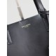 Premio Replica Borsa shopping Tote YSL Saint Laurent Toy North/South verticale Nero Imitazione Outlet