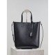 Premio Replica Borsa shopping Tote YSL Saint Laurent Toy North/South verticale Nero Imitazione Outlet