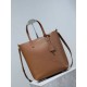 Premio Replica Borsa shopping Tote YSL Saint Laurent Toy North/South verticale Marrone Imitazione Outlet