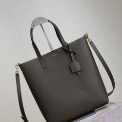 Premio Replica Borsa shopping Tote YSL Saint Laurent Toy North/South verticale Verde scuro Imitazione Outlet