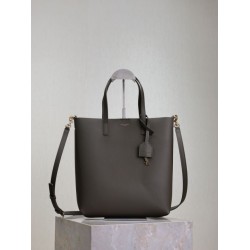 Premio Replica Borsa shopping Tote YSL Saint Laurent Toy North/South verticale Verde scuro Imitazione Outlet