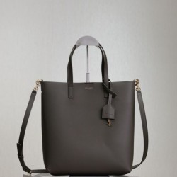 Premio Replica Borsa shopping Tote YSL Saint Laurent Toy North/South verticale Verde scuro Imitazione Outlet