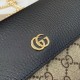 Premio Replica Portafoglio Gucci GG Marmont bicolore con catena 546585 marrone/nero Imitazione Outlet
