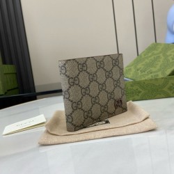 Premio Replica Portafoglio bi-fold Gucci Ophidia 768243 Marrone Imitazione Outlet