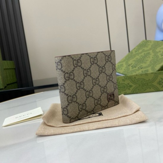 Premio Replica Portafoglio bi-fold Gucci Ophidia 768243 Marrone Imitazione Outlet