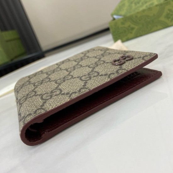 Premio Replica Portafoglio bi-fold Gucci Ophidia 768243 Marrone Imitazione Outlet