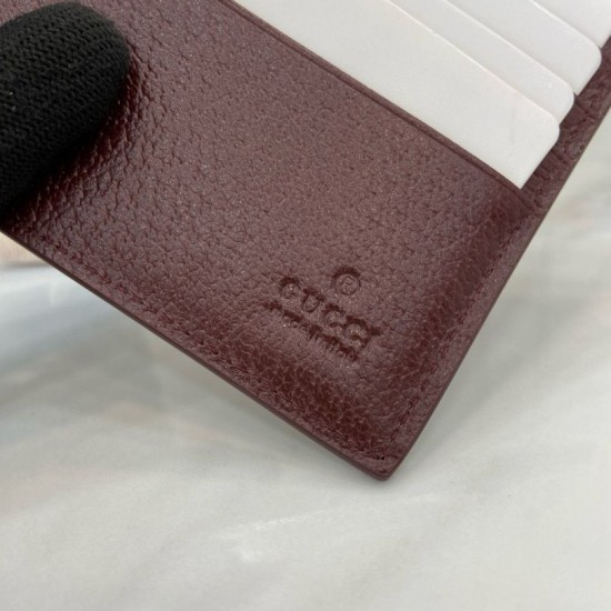 Premio Replica Portafoglio bi-fold Gucci Ophidia 768243 Marrone Imitazione Outlet