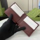 Premio Replica Portafoglio bi-fold Gucci Ophidia 768243 Marrone Imitazione Outlet