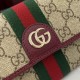 Premio Replica Portafoglio continentale Gucci Ophidia 838485 Borgogna Imitazione Outlet