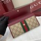 Premio Replica Portafoglio continentale Gucci Ophidia 838485 Borgogna Imitazione Outlet