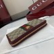 Premio Replica Portafoglio Gucci Ophidia con cerniera 838619 Borgogna Imitazione Outlet