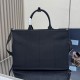 Qualità Originale Replica Borse tote Prada Jardinière extra large in tela di cotone Nero False Online Premio Replica Borse tote Prada Jardinière extra large in tela di cotone Nero Imitazione Outlet