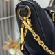 Premio Replica Borsa a tracolla Prada Re-Nylon Demi-Lune 1BH222 nera Imitazione Outlet