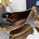 Premio Replica Borsa a tracolla Prada Re-Nylon Demi-Lune 1BH222 marrone Imitazione Outlet