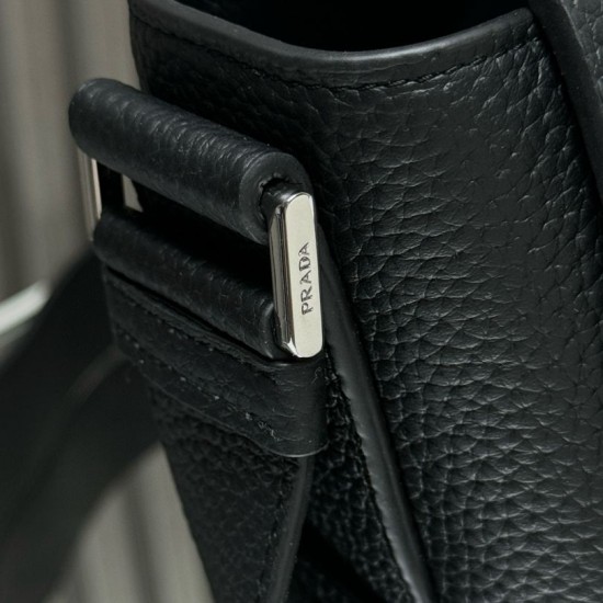 Premio Replica Borsa a tracolla Prada messenger 2VD069 Nero Imitazione Outlet