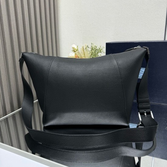 Premio Replica Borsa a tracolla Prada messenger 2VH178 Nero Imitazione Outlet