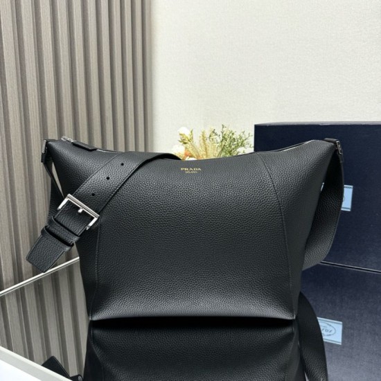 Premio Replica Borsa a tracolla Prada messenger 2VH178 Nero Imitazione Outlet