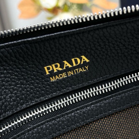 Premio Replica Borsa a tracolla Prada messenger 2VH178 Nero Imitazione Outlet
