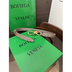 Replica Premium Cintura BV Andiamo Intrecciato Nappa albicocca Imitazione Outlet