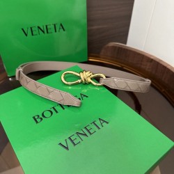 Replica Premium Cintura BV Andiamo Intrecciato Nappa albicocca Imitazione Outlet
