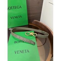 Replica Premium Cintura BV Andiamo Intrecciato Nappa verde Imitazione Outlet