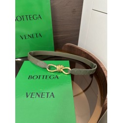 Replica Premium Cintura BV Andiamo Intrecciato Nappa verde Imitazione Outlet