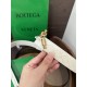 Replica Premium Cintura BV Andiamo Intrecciato Nappa 2cm verde/bianco/caffè Imitazione Outlet