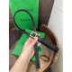 Replica Premium Cintura BV Contour Intrecciato piccolo seta intrecciata Nero Imitazione Outlet