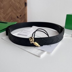 Replica Premium Cintura tessuto a quadri grandi BV Andiano Intreccio Rosso Imitazione Outlet