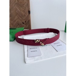 Replica Premium Cintura tessuto a quadri grandi BV Andiano Intreccio Grigio Imitazione Outlet
