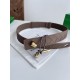 Replica Premium Cintura tessuto a quadri grandi BV Andiano Intreccio Bianco Imitazione Outlet
