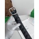 Replica Premium Cintura Intreccio Intreccio Check Da Uomo Bottega Veneta Nero Imitazione Outlet