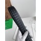 Replica Premium Cintura reversibile da uomo Bottega Veneta Intreccio Nero Imitazione Outlet