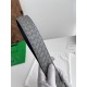 Replica Premium Cintura reversibile da uomo Bottega Veneta Intreccio Grigio Imitazione Outlet