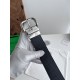 Replica Premium Cintura reversibile in pelle da uomo BV Nero/Blu Imitazione Outlet