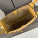 Replica Premium Borsa a tracolla Loewe Hammock Slice Giallo Imitazione Outlet