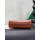 Replica Premium Pochette Miu Miu Honey Caprice con stampa a conchiglia 5BF131 Marrone Imitazione Outlet