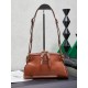 Replica Premium Pochette Miu Miu Honey Caprice con stampa a conchiglia 5BF131 Marrone Imitazione Outlet