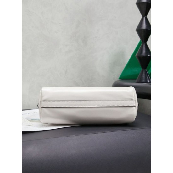 Replica Premium Pochette Miu Miu Honey Caprice con stampa a conchiglia 5BF131 Bianco Imitazione Outlet