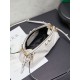 Replica Premium Pochette Miu Miu Honey Caprice con stampa a conchiglia 5BF131 Bianco Imitazione Outlet