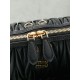 Replica Premium Pochette Miu Miu Caprice trapuntata nappa 5BF130 Nero Imitazione Outlet