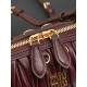 Replica Premium Pochette Miu Miu Caprice trapuntata nappa 5BF130 Borgogna Imitazione Outlet