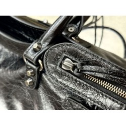 Replica Premium Borsa a tracolla Balenciaga Le City East-West Nero Imitazione Outlet