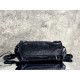 Replica Premium Borsa a tracolla Balenciaga Le City East-West Nero Imitazione Outlet