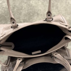 Replica Premium Borsa a tracolla Balenciaga Le City East-West Rosa Imitazione Outlet