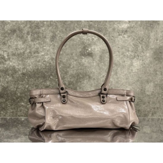 Replica Premium Borsa a tracolla Balenciaga Le City East-West Rosa Imitazione Outlet
