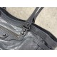 Replica Premium Borsa a tracolla Balenciaga Le City East-West grigia Imitazione Outlet