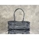 Replica Premium Borsa a tracolla Balenciaga Le City East-West grigia Imitazione Outlet