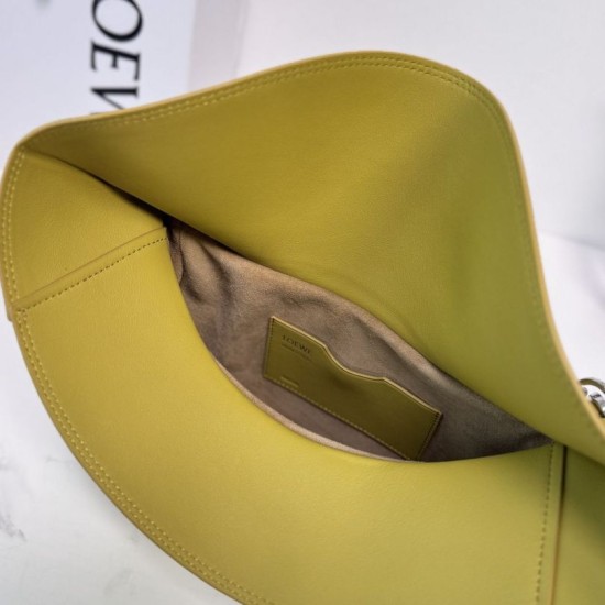 Repliche Borsa a tracolla media Loewe Ola Giallo Falso online Replica Premium Borsa a tracolla media Loewe Ola Giallo Imitazione Outlet