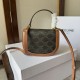 Replica Premium Borsa Celine Mini Besace Clea Triomphe Canvas Pelle di vitello Imitazione Outlet